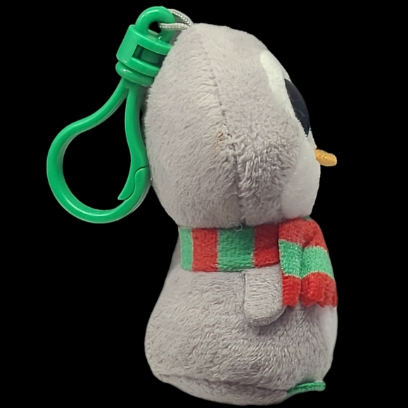 2017 NWT CLAIRE'S TY BEANIE BOOS "CHILLY" THE PENGUIN  KEY CLIP BACKPACK CLIP - Picture 2 of 11